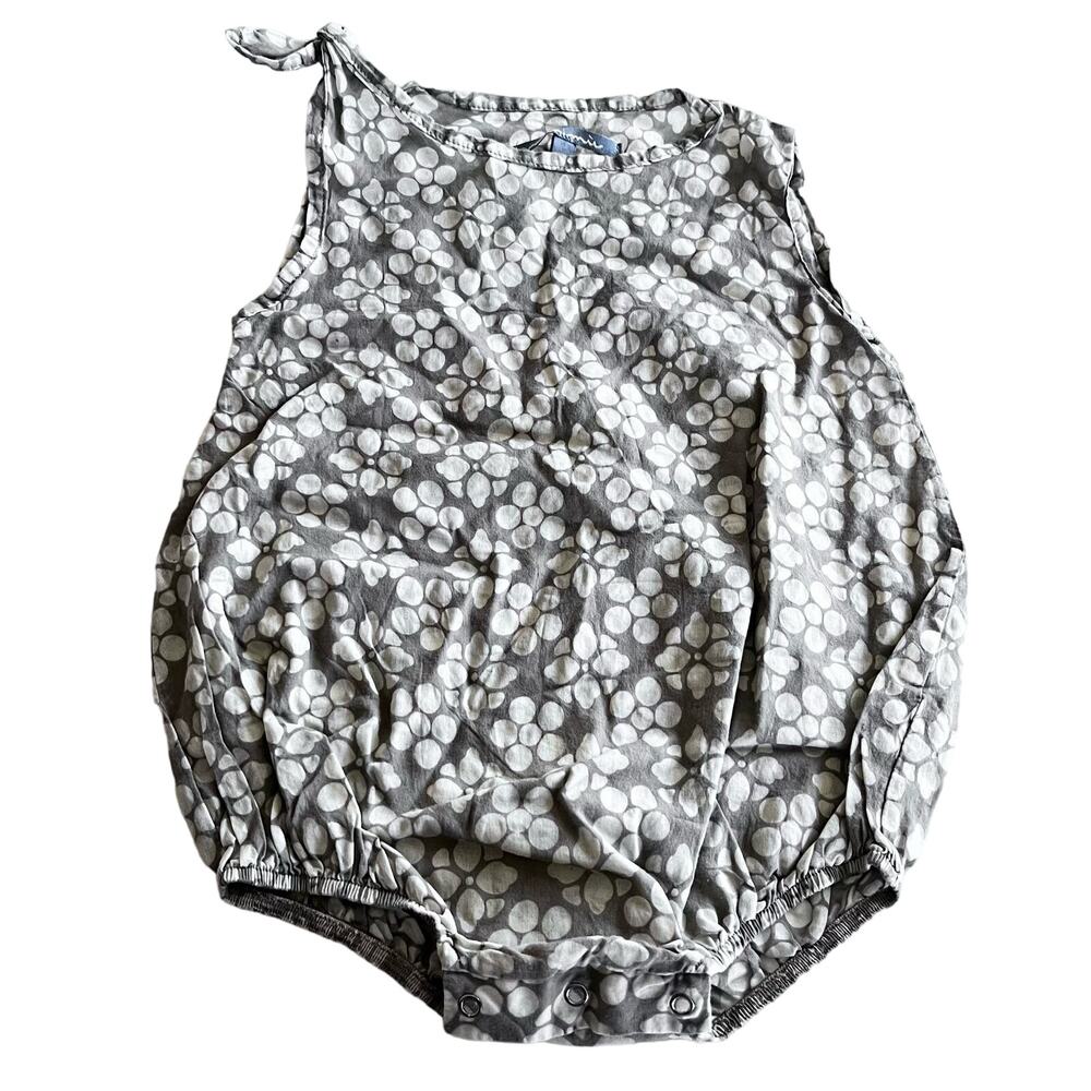 Minimu baby girls one piece summer bubble romper size 12 months